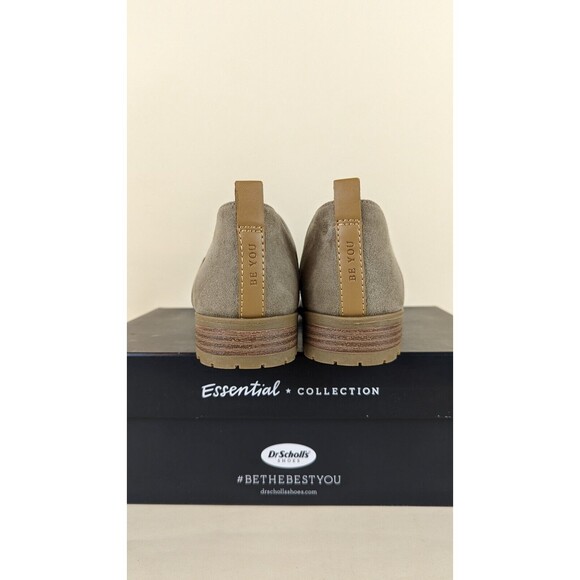 Dr Scholls Retrograde Loafers Shoes Womens 6 M Tan Fabric Slip On Flats NWB - Picture 5 of 9